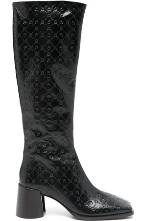 Marine Serre 65mm Moonogram boots