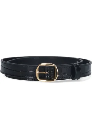 COPERNI Crocodile-effect belt