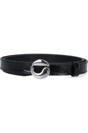 COPERNI Logo-plaque leather belt