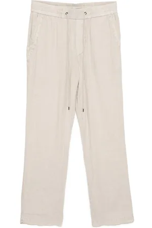 James Perse Linen straight-leg trousers