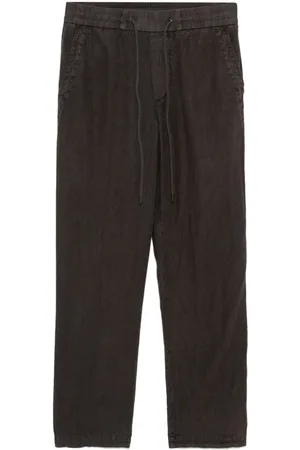 James Perse Linen straight-leg trousers