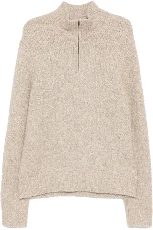 James Perse Chunky half zip sweater