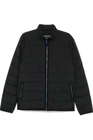 James Perse Contrast zip insulated jacket