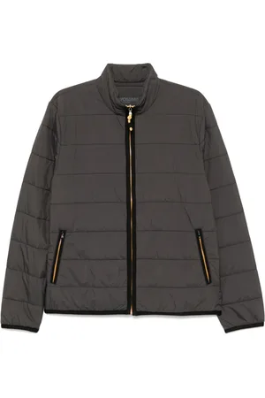 James Perse Contrast zip insulated jacket
