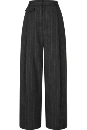 Studio Tomboy Striped wide-leg trousers