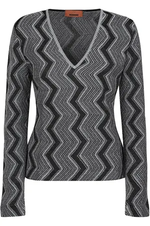 Missoni Zigzag metallic jumper