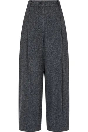 Studio Tomboy Pintuck-detail trousers
