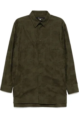 YOHJI YAMAMOTO Floral-print shirt