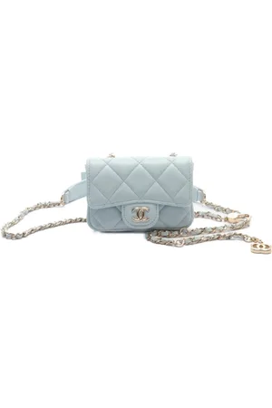 CHANEL 2021-2022 mini Classic Flap belt bag