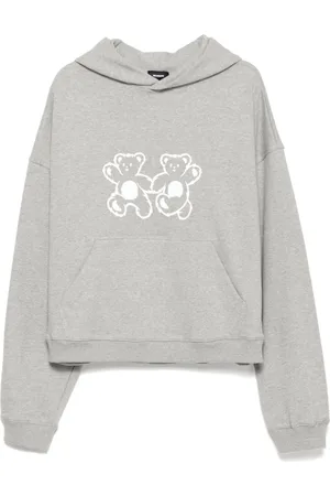We11 Done Teddy twins hoodie