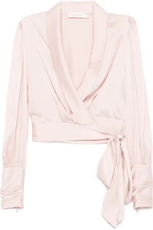 ZIMMERMANN Silk wrap top