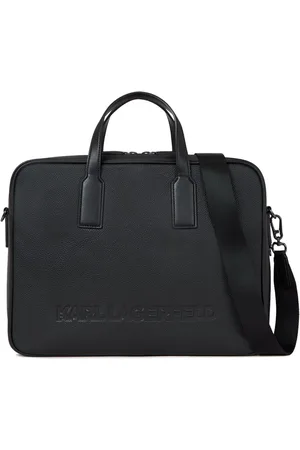 Karl Lagerfeld Essential leather briefcase