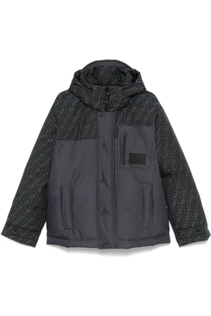 Fendi FF-jacquard ski jacket