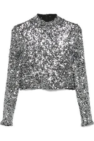 DKNY Sequinned top