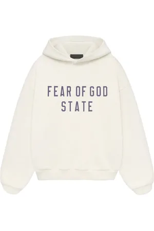 FEAR OF GOD Logo-print hoodie