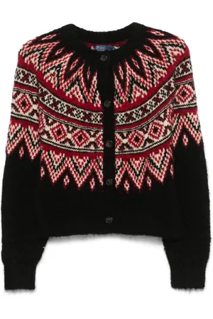 Ralph Lauren Selburose-intarsia cardigan
