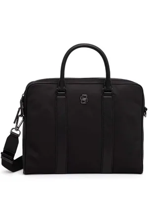 HUGO BOSS Logo-plaque laptop bag