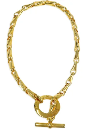 Céline 1990-2000 chain pendant necklace