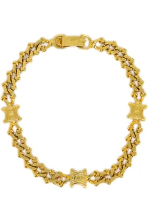 Céline 1990-2000 Triomphe chain bracelet