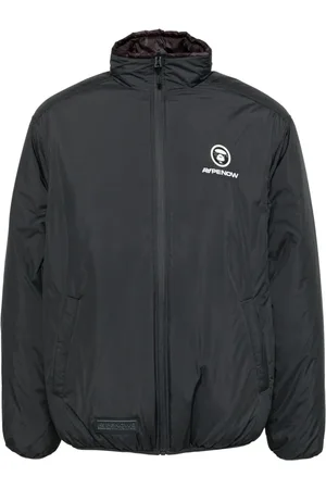 A Bathing Ape AAPENOW moonface logo zip-up jacket