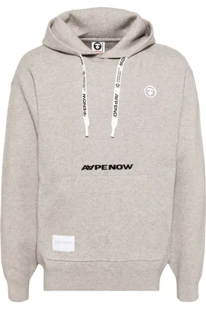 A Bathing Ape AAPENOW moonface knit hoodie