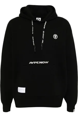A Bathing Ape AAPENOW moonface knit hoodie