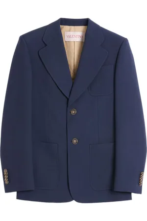 VALENTINO GARAVANI Single-breasted gabardine jacket