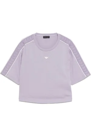 Emporio Armani Logo-embroidered T-shirt