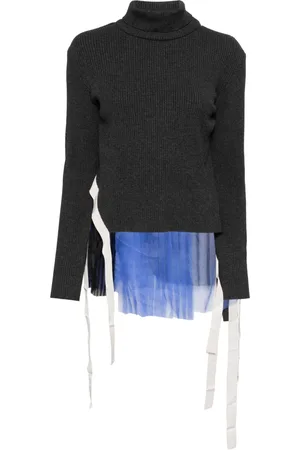 Shanshan Ruan Cut-out shade jumper