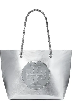 Tory Burch Large Ella Metallic tote bag