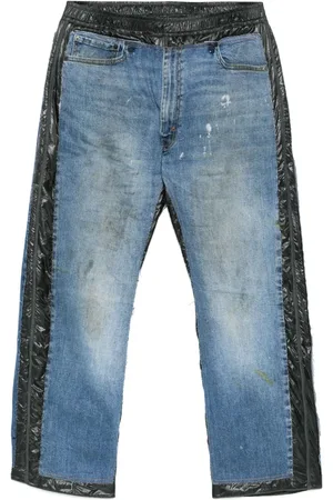 Pins & Needles Contrasting-trim jeans