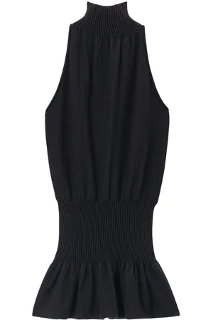 Alexander Wang Ruched halterneck dress