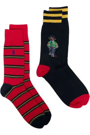 Ralph Lauren Polo Bear socks (pack of two)