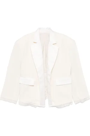 Atu Body Couture X Rue Ra raw-cut blazer