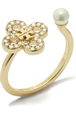 Tory Burch Kira Clover Pave ring
