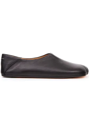 Maison Margiela Square-toe leather babouche shoes