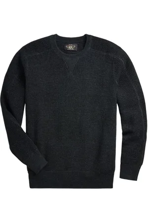 Ralph Lauren WAFFLE CREW-LONG SLEEVE-PULLOVER