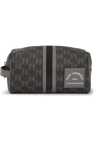Karl Lagerfeld K/Kanvas wash bag