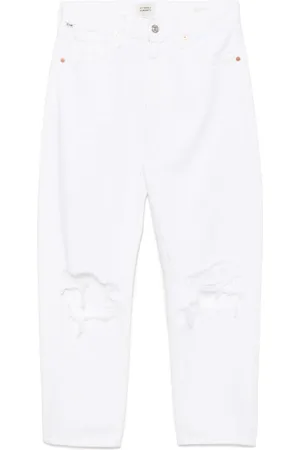 Citizens of Humanity Distressed straight-leg jeans