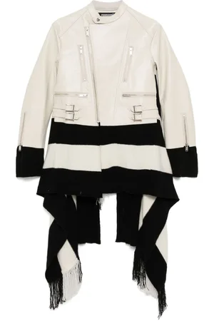 UNDERCOVER Layered biker jacket