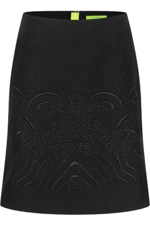 SHANGHAI TANG Lishui embroidered mini skirt