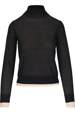 Vince Contrast-trim jumper