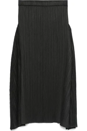 PLEATS PLEASE ISSEY MIYAKE Thicker Bottoms 2 midi skirt