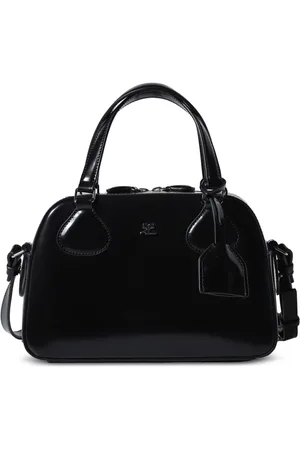 Courrèges Logo-plaque bowling bag