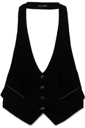 Tom Ford Velvet open back waistcoat