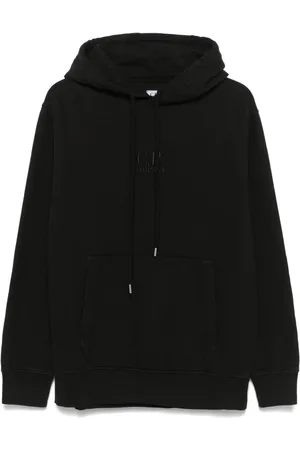 C.P. Company Logo fleece hoodie