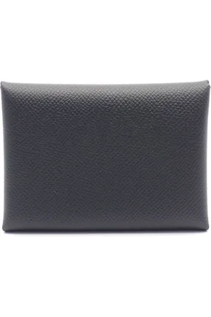 Hermès 2024 Calvi Duo card holder