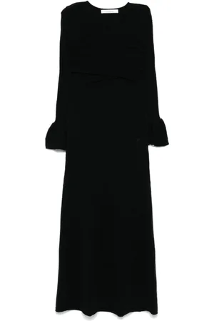 Rokh Crossover-detail maxi dress