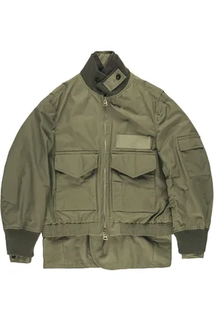 SACAI Rip Stop bomber jacket