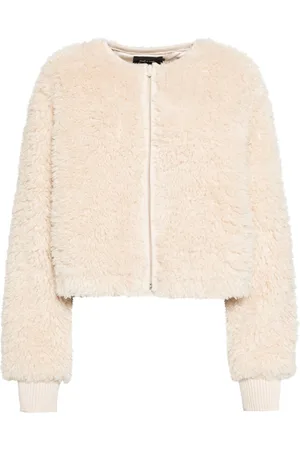 tout a coup Fluffy zip jacket